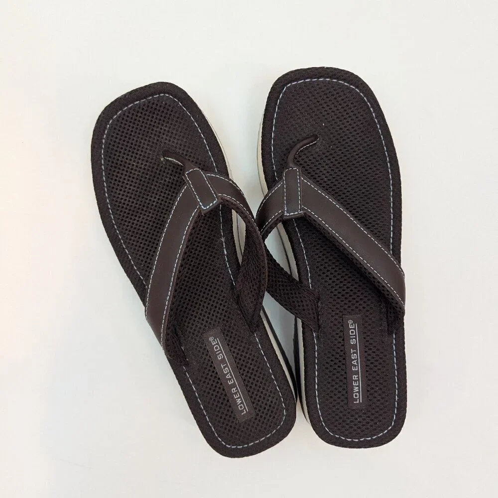 Y2K Lower East Side Vintage Platform Sandals, Sz 9.5